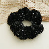 Wholesale Sequin Cloth Handmade Sweet Hair Scrunchie For Women