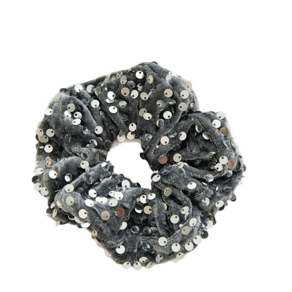 Wholesale Sequin Cloth Handmade Sweet Hair Scrunchie For Women