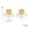 Wholesale Shell Earrings Handmade Geometric Natural Style Alloy Stainless Steel