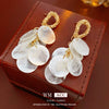 Wholesale Shell Geometric Tassel Earrings With Electroplating Light Luxury Highend Style For Women