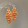 Wholesale Shell Handmade Geometric Needle Tassel Earrings For Women