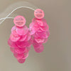 Wholesale Shell Handmade Geometric Needle Tassel Earrings For Women