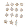 Wholesale Shell Jewelry Accessories Colorful Translucent Star Geometric Hanging Earrings Necklace
