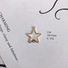 Wholesale Shell Jewelry Accessories Colorful Translucent Star Geometric Hanging Earrings Necklace