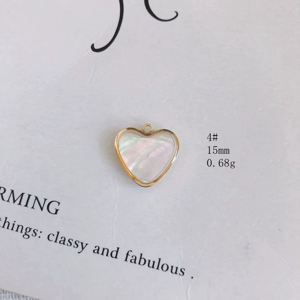 Wholesale Shell Jewelry Accessories Colorful Translucent Star Geometric Hanging Earrings Necklace