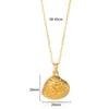Wholesale Shell Starfish Necklace Stainless Steel With Animal Zodiac Pattern Electroplated