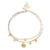 Wholesale Shell Turtle Pendant Body Chain Zinc Alloy Feminine Bikini Layering Accessory