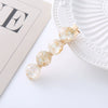 Wholesale Shiny Plastic And Resin Duck Bill Hair Clip Electroplated For Girls