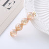 Wholesale Shiny Plastic And Resin Duck Bill Hair Clip Electroplated For Girls
