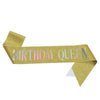 Wholesale Shoulder Strap Etiquette Belt Glitter Cloth Bronzing For Birthday Party