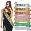 Wholesale Shoulder Strap Etiquette Belt Glitter Cloth Bronzing For Birthday Party