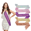 Wholesale Shoulder Strap Etiquette Belt Glitter Cloth Bronzing For Girls