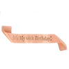 Wholesale Shoulder Strap Etiquette Belt Satin Cloth Printing For Birthday Party Ages 13 80