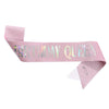 Wholesale Shoulder Strap Ribbon For Girls Glitter Cloth Hot Stamping