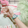 Wholesale Silicone Alloy Watch For Girls Cartoon Style Round Dial