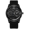 Wholesale Silicone Band Alloy Case Round Dial Men's Outdoor Leisure Sports Watch