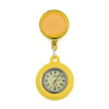 Wholesale Silicone Casual Universal Wristwatch With Round Dial Plastic Case Stainless Steel Buckle Spiral Crown And Ordinary Glass Mirror