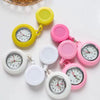 Wholesale Silicone Casual Universal Wristwatch With Round Dial Plastic Case Stainless Steel Buckle Spiral Crown And Ordinary Glass Mirror