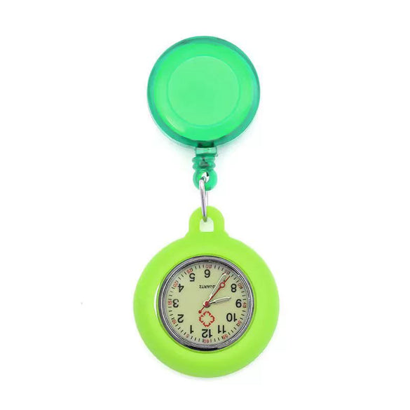 Wholesale Silicone Casual Universal Wristwatch With Round Dial Plastic Case Stainless Steel Buckle Spiral Crown And Ordinary Glass Mirror