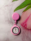 Wholesale Silicone Casual Universal Wristwatch With Round Dial Plastic Case Stainless Steel Buckle Spiral Crown And Ordinary Glass Mirror