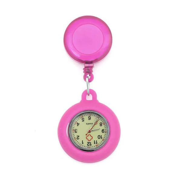 Wholesale Silicone Casual Universal Wristwatch With Round Dial Plastic Case Stainless Steel Buckle Spiral Crown And Ordinary Glass Mirror