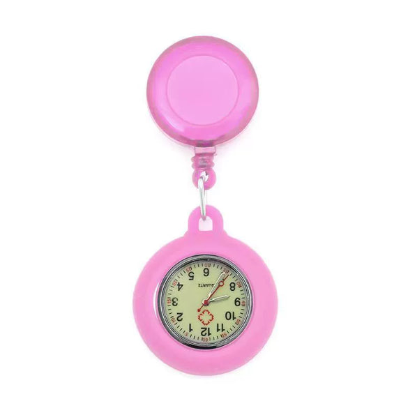 Wholesale Silicone Casual Universal Wristwatch With Round Dial Plastic Case Stainless Steel Buckle Spiral Crown And Ordinary Glass Mirror