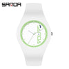 Wholesale Silicone Electronic Watch Round Dial For Male Students Sports Style