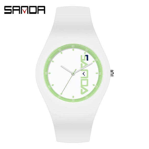 Wholesale Silicone Electronic Watch Round Dial For Male Students Sports Style