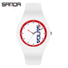Wholesale Silicone Electronic Watch Round Dial For Male Students Sports Style