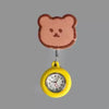 Wholesale Silicone Luminous Hanging Watch With Round Dial For Adult Medical Workers Casual Style