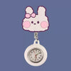 Wholesale Silicone Luminous Hanging Watch With Round Dial For Adult Medical Workers Casual Style