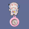 Wholesale Silicone Luminous Hanging Watch With Round Dial For Adult Medical Workers Casual Style