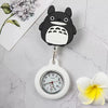 Wholesale Silicone Luminous Hanging Watch With Round Dial For Adult Medical Workers Casual Style
