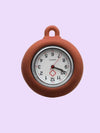 Wholesale Silicone Round Luminous Pocket Watch For Students Alloy Case Quartz Movement