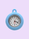 Wholesale Silicone Round Luminous Pocket Watch For Students Alloy Case Quartz Movement