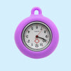 Wholesale Silicone Round Luminous Pocket Watch For Students Alloy Case Quartz Movement