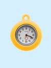 Wholesale Silicone Round Luminous Pocket Watch For Students Alloy Case Quartz Movement