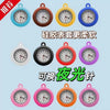 Wholesale Silicone Round Luminous Pocket Watch For Students Alloy Case Quartz Movement