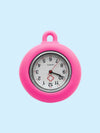 Wholesale Silicone Round Luminous Pocket Watch For Students Alloy Case Quartz Movement