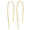 Wholesale Silver 925 Chain Earrings Simple Geometric Style For Women