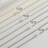 Wholesale 925 Silver Clavicle Chain With Geometric Pattern And Electroplating Process