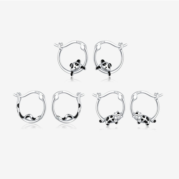 Wholesale Silver Ear Jewelry With Geometric Pattern And Electroplating For Women