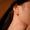 Wholesale Silver Ear Jewelry With Geometric Pattern And Electroplating For Women