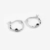 Wholesale Silver Ear Jewelry With Geometric Pattern And Electroplating For Women