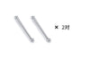 Wholesale Silver Ear Stick With Two Round Beads Geometric Style Electroplated For Girls Anti Blocking Sleeping Ear Holes