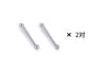 Wholesale Silver Ear Stick With Two Round Beads Geometric Style Electroplated For Girls Anti Blocking Sleeping Ear Holes