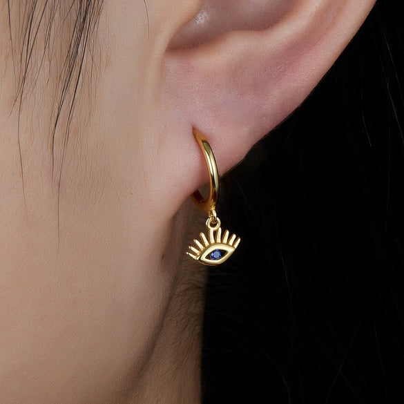 Wholesale Silver Earrings Geometric Style Electroplating For Women