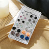 Wholesale Silver Earrings Set For Women Simple Allmatch Geometric Electroplated Earrings Combination