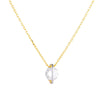 Wholesale 925 Silver Electroplated 14K Gold Geometric Moissanite O Word Chain Necklace And Stud Earrings Set For Women