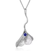 Wholesale 925 Silver Elegant Ginkgo Leaves Fan Ear Hook Pendant Earrings Jewelry For Women